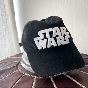 STAR WARS black white embroidered baseball hat dad hat cap